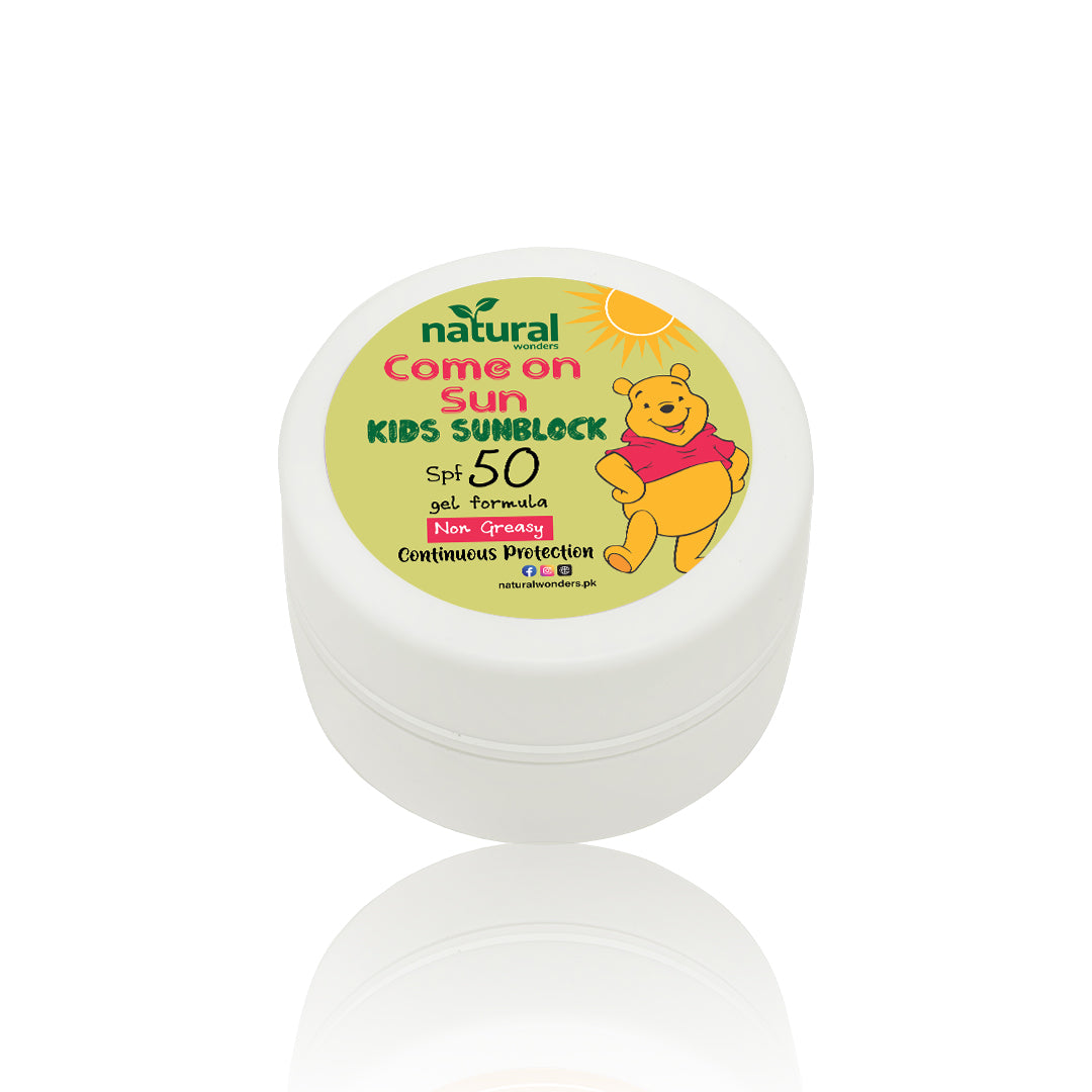 Come on Sun Kids Sunblock Gel