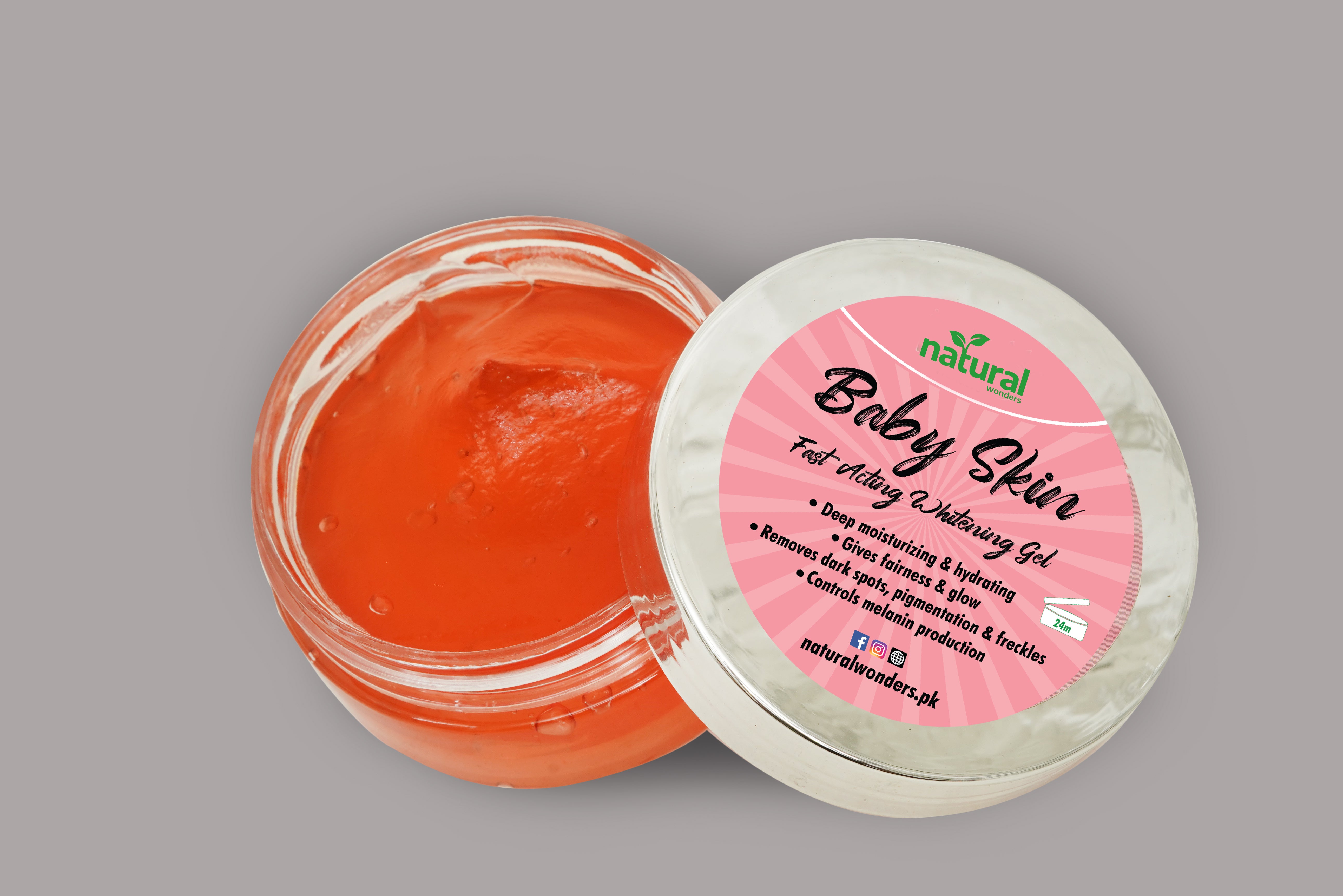 Baby skin whitening cream sales and soap